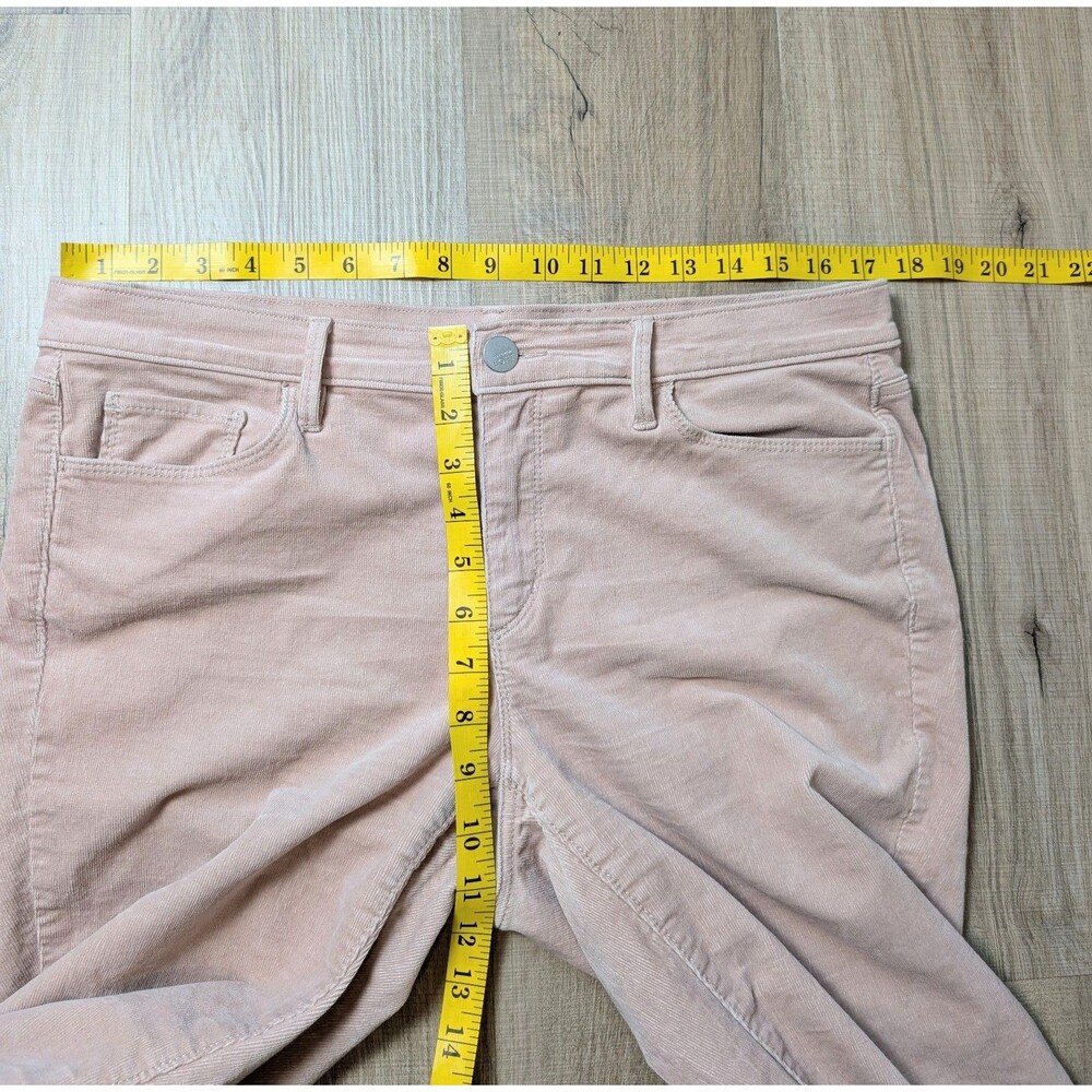 Ann Taylor Loft Size 12 Corduroy Jeans Modern Skinny Dusty Rose Stretch Casual - Picture 7 of 8